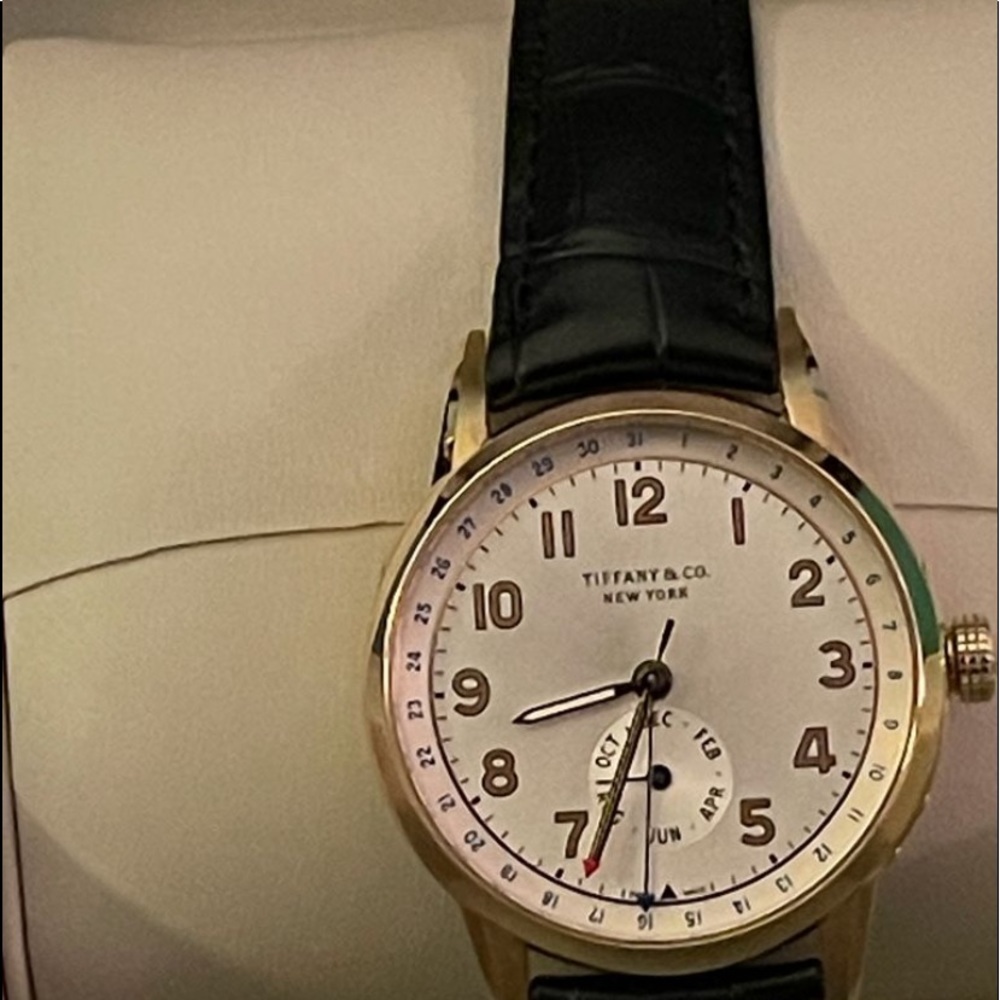 Genuine Tiffany Gold Watch